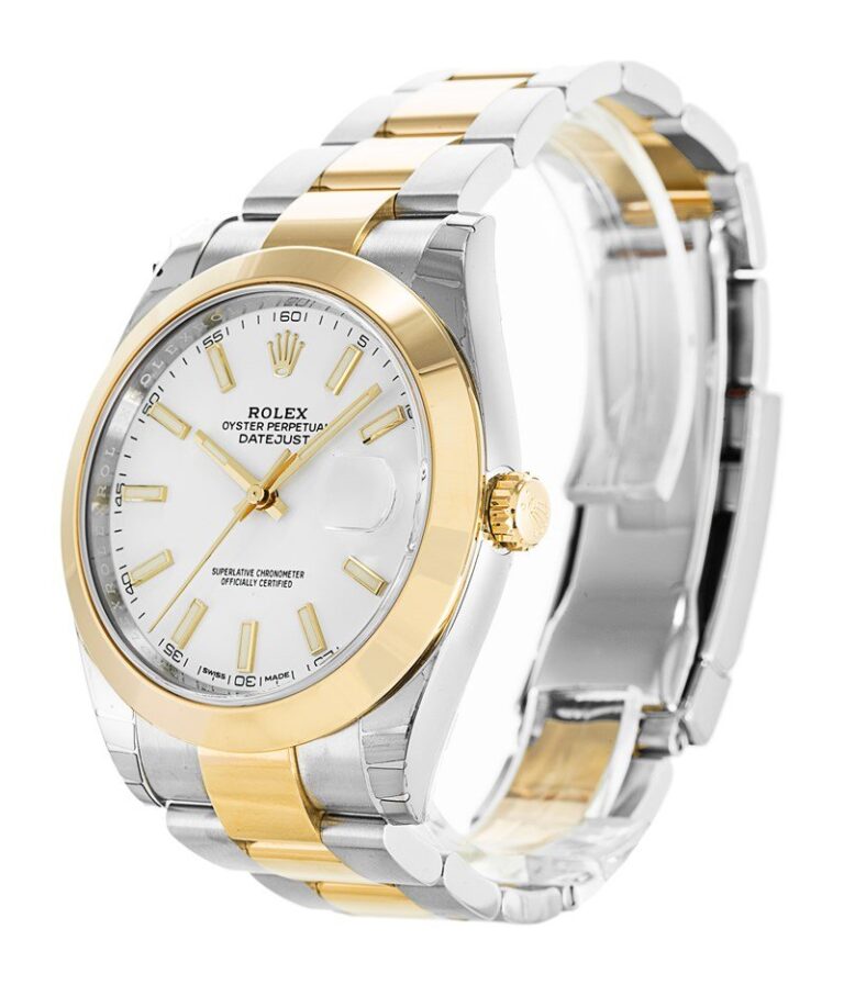 Replica Rolex Datejust II White Dial 126303 Perspective View
