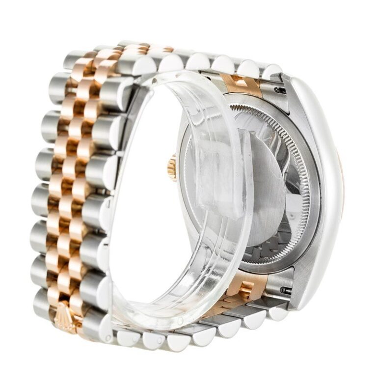 Replica Rolex Datejust White Dial 116231 Perspective View