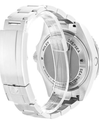 Replica Rolex Deepsea Black Dial 116660 Angle Detail