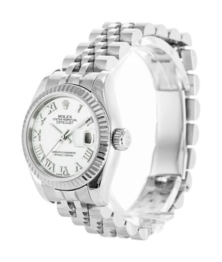 Rolex Datejust 26mm White Dial 179174 2