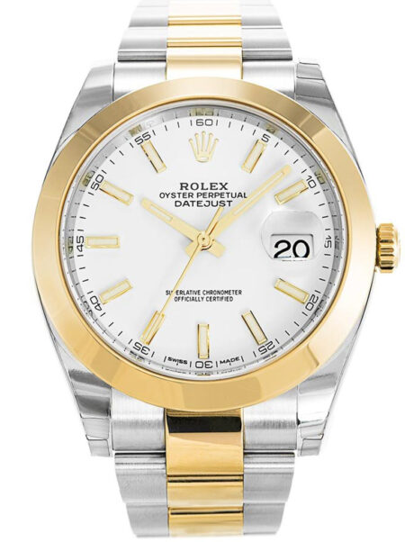Fake Rolex Datejust II 41mm White Dial 126303