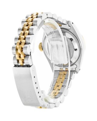 Replica Rolex Datejust Gold Dial 69173-2 Angle Detail