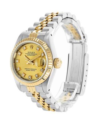 Rolex Datejust 26mm Gold Dial 69173-2 2