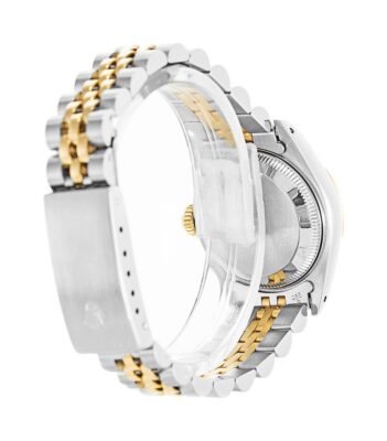 Replica Rolex Datejust Gold Dial 69173 Perspective View