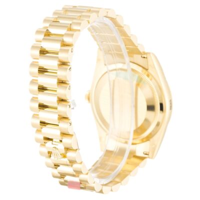 Replica Rolex Day-Date Gold Dial 118238 Perspective View