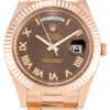 Rolex Day-Date II 41mm Chocolate Dial 218235