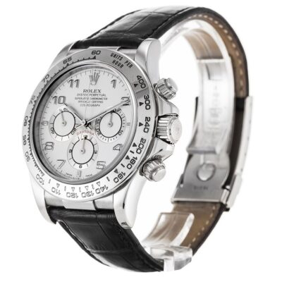 Replica Rolex Daytona White Dial 16519 Perspective View