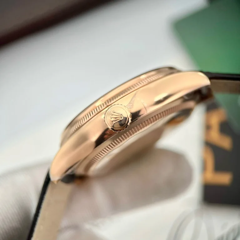 Replica Rolex Cellini Black Dial 50525 photo review