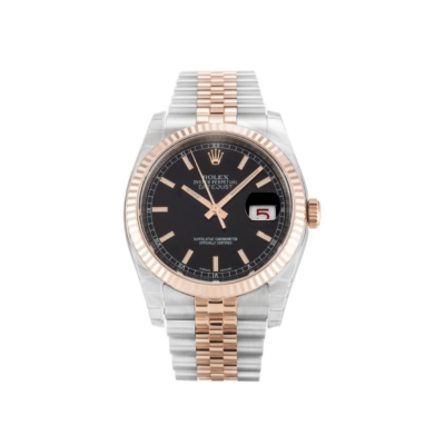 Replica Rolex Datejust Black Dial 116231-2
