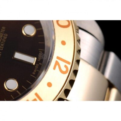 Replica Rolex GMT-Master II Black Dial PR151515 Profile Shot