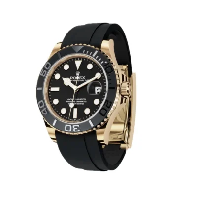 Replica Rolex Yacht-Master Black Dial 226658 Perspective View