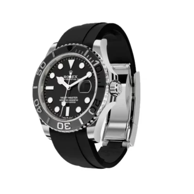 Replica Rolex Yacht-Master Black Dial 226659 Perspective View