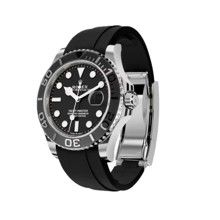 Replica Rolex Yacht-Master Black Dial 226659 Perspective View