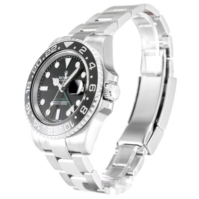 Superclone Rolex GMT-Master II Black Dial 116710 Perspective View