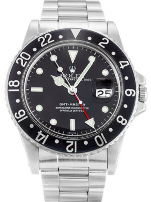 Replica Rolex GMT-Master Black Dial 16750