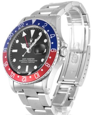 Replica Rolex GMT-Master Black Dial 16710 