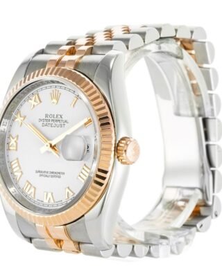 Replica Rolex Datejust White Dial 116231 Angle Detail