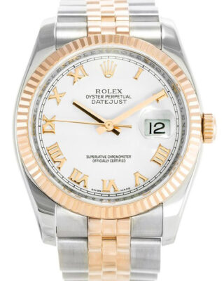 Fake Rolex Datejust 36mm White Dial 116231