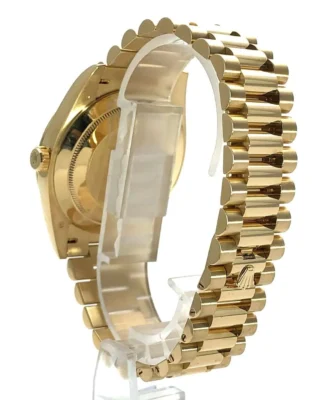 Replica Rolex Day-Date II Champagne Dial 228238 Profile Shot