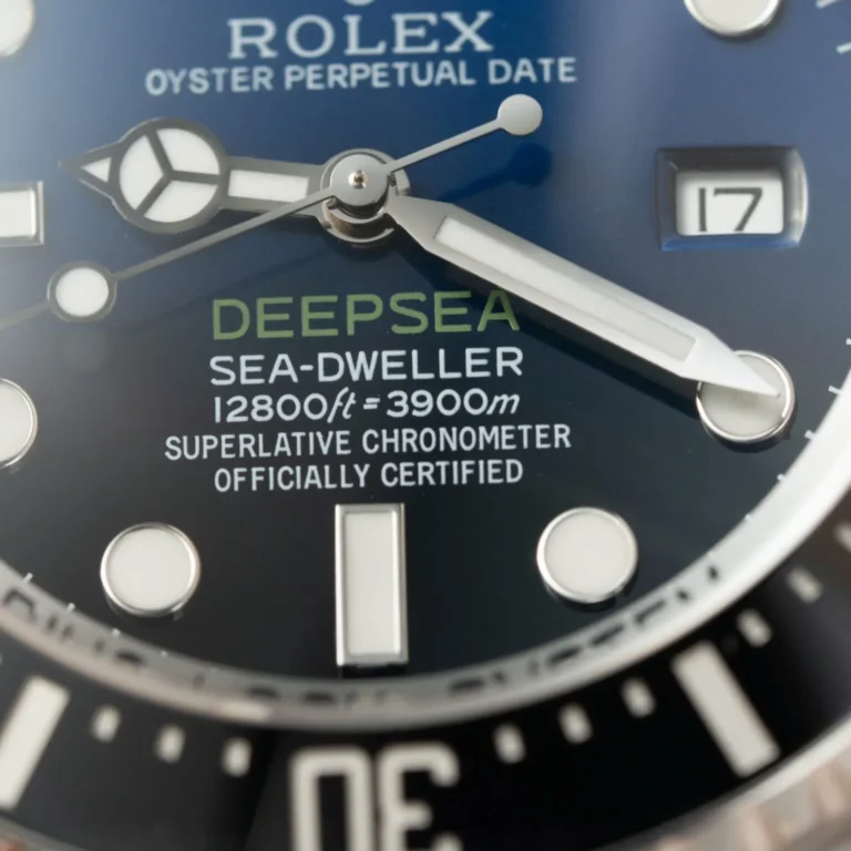 Replica Rolex Deepsea Dark Blue Dial Black Bezel