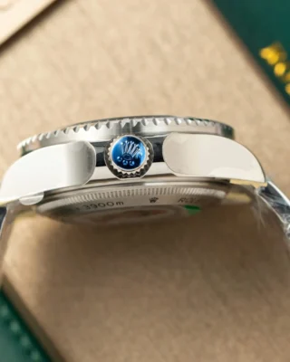 Replica Rolex Deepsea Dark Blue Dial Black Bezel Oyster Bracelet