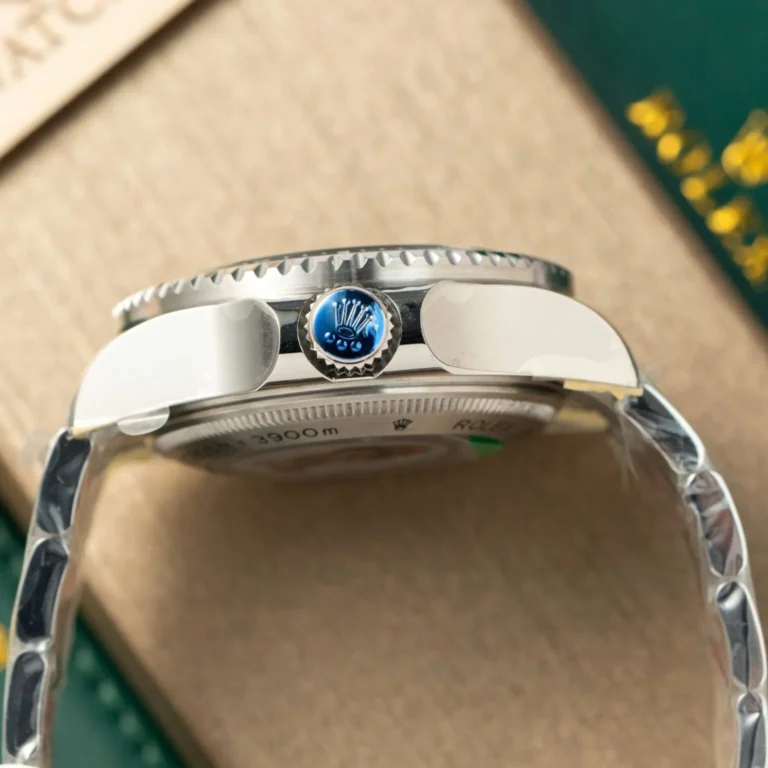 Replica Rolex Deepsea Dark Blue Dial Black Bezel Oyster Bracelet