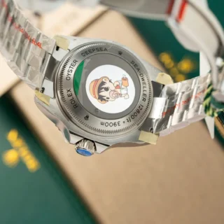 Replica Rolex Deepsea Dark Blue Dial Black Bezel Oyster Bracelet