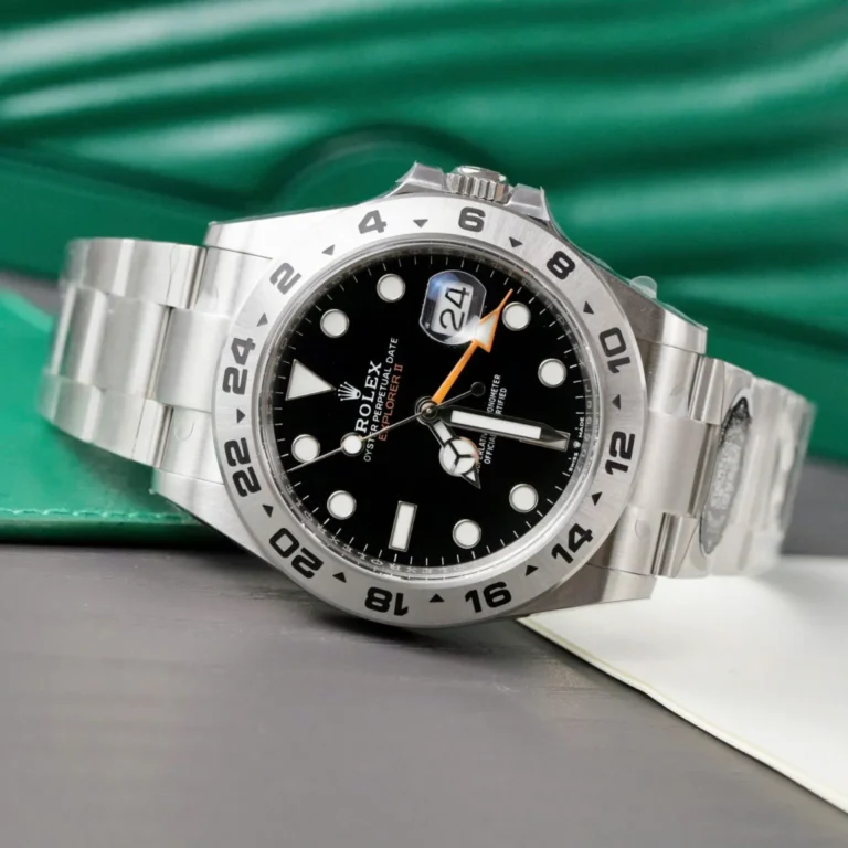 Replica Rolex Explorer II Black Dial Oyster Bracelet
