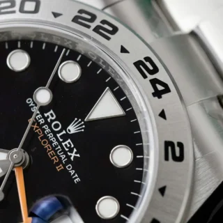 Replica Rolex Explorer II Black Dial Oyster Bracelet