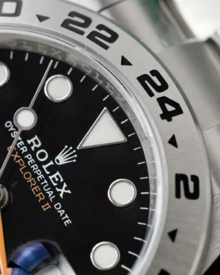 Replica Rolex Explorer II Black Dial Oyster Bracelet