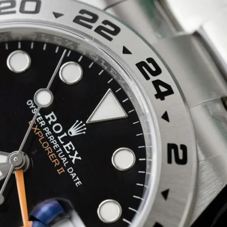 Replica Rolex Explorer II Black Dial Oyster Bracelet