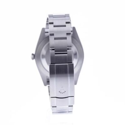 Superclone Rolex Oyster Perpetual 277200 Black Dial Angle Detail