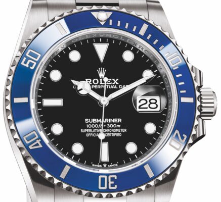Superclone Rolex Submariner "Cookie Monster" Black Dial 126619LB Perspective View