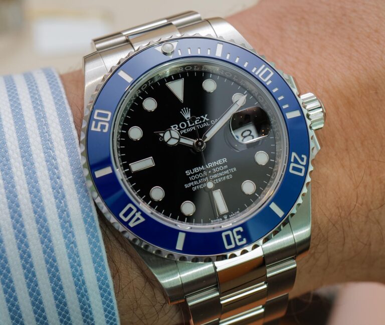 Superclone Rolex Submariner "Cookie Monster" Black Dial 126619LB Alternate Angle