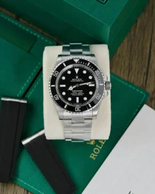 Replica Rolex Submariner No Date Black Bezel Black Dial Oyster Bracelet