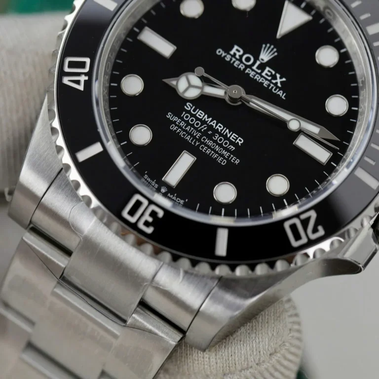 Replica Rolex Submariner No Date Black Bezel Black Dial Oyster Bracelet