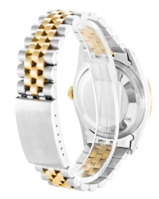 Replica Rolex Datejust Gold Dial 16233 Angle Detail