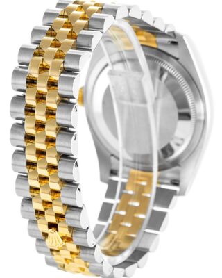 Replica Rolex Datejust Gold Dial 116233 Angle Detail