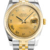 Rolex Datejust 36mm Gold Dial 116233