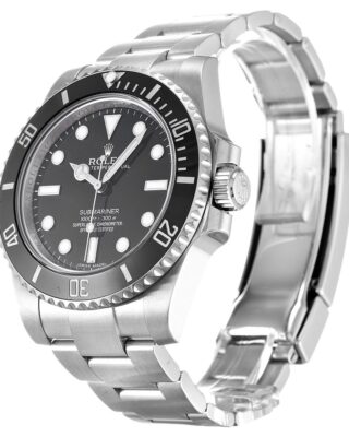 Replica Rolex Submariner Black Dial 114060 Angle Detail