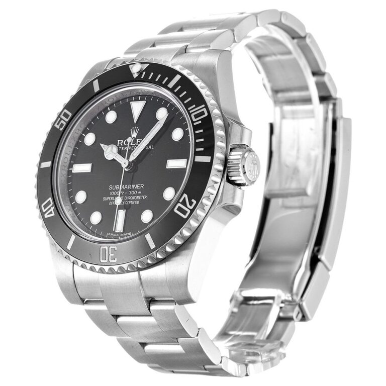 Replica Rolex Submariner Black Dial 114060 Angle Detail