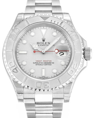 Fake Rolex Yacht-Master 40mm Silver Dial 116622
