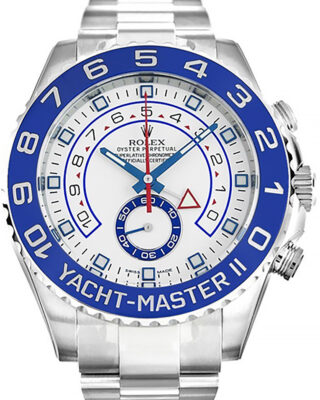 Fake Rolex Yacht-Master 44mm White Dial 116680
