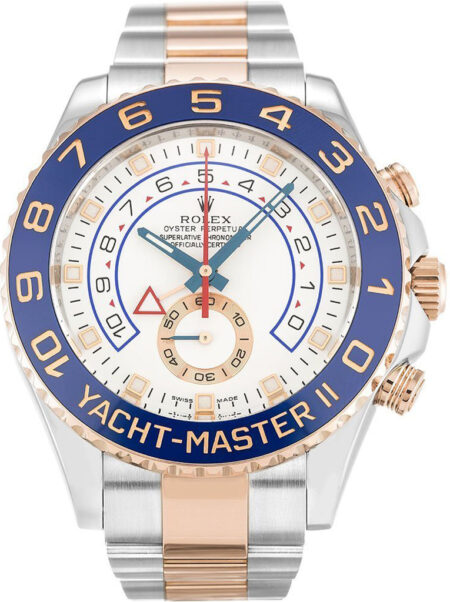 Fake Rolex Yacht-Master 44mm White Dial 116681