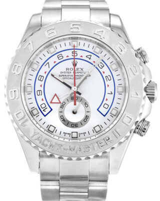 Fake Rolex Yacht-Master 44mm White Dial 116689