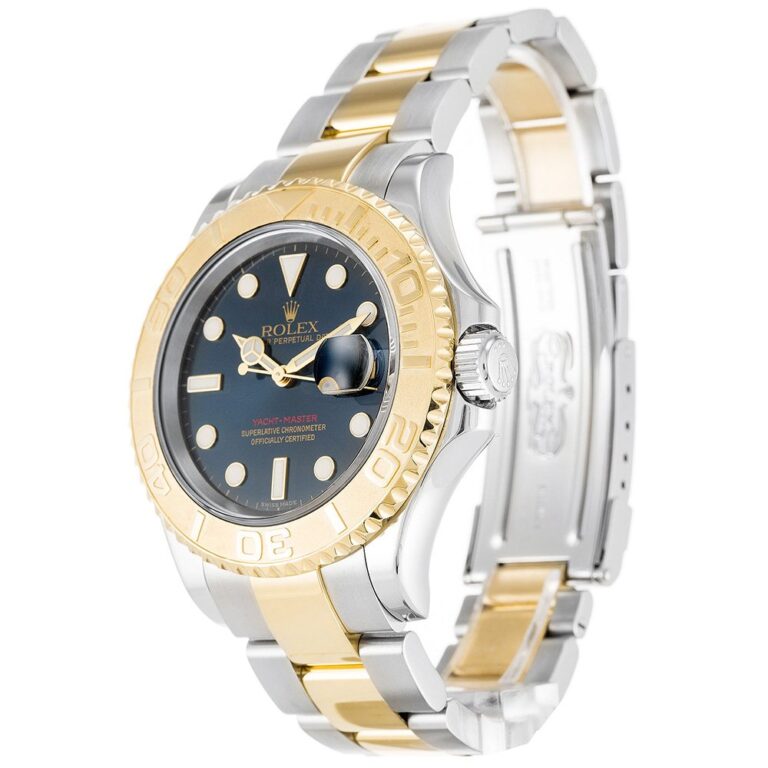 Replica Rolex Yacht-Master Blue Dial 16623-2 Perspective View