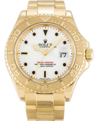 Fake Rolex Yacht-Master 40mm White Dial 16628