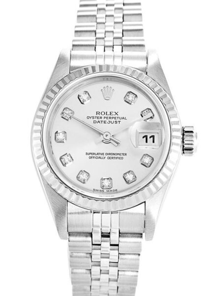 Fake Rolex Datejust 26mm White Dial 79174