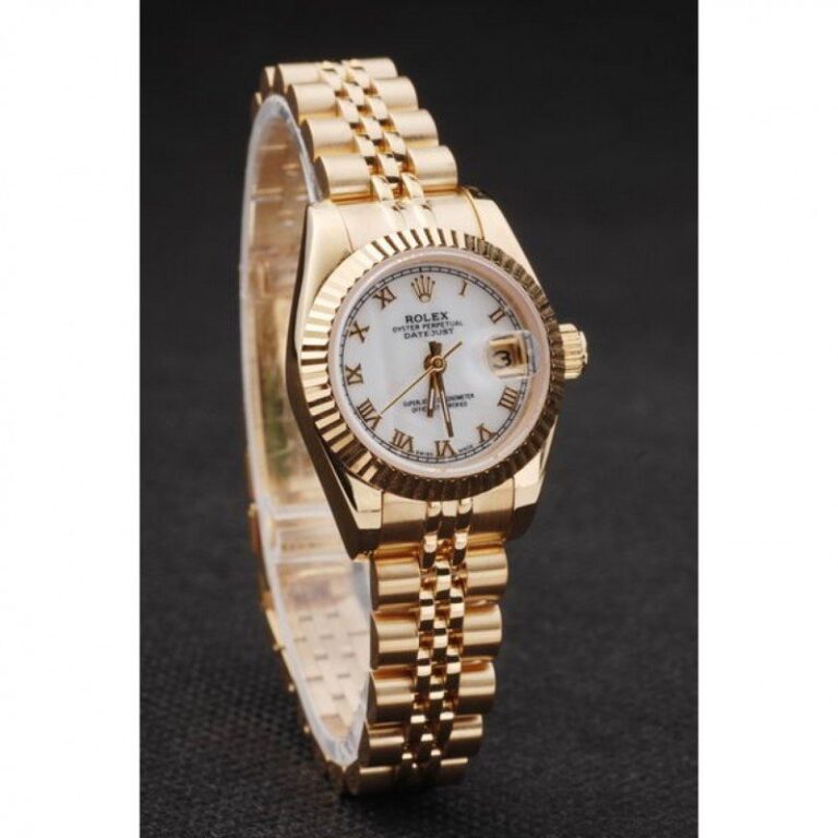 Superclone Rolex Datejust White Dial SRL100 Angle Detail