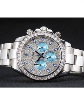 Replica Rolex Daytona Silver Dial 1454251 Close-Up Focus